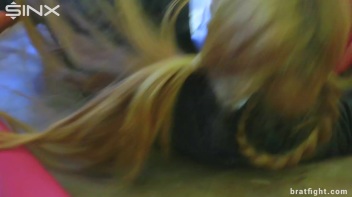 Naughty College Girls in Stockings Catfight - Cam 2 Screencap 32 on www.sinx.com