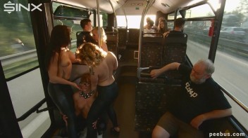 Pissing Orgy On Public Bus With Cum Addicted Group Of Girls Screencap 30 on www.sinx.com