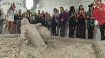 Muddy Wrestling: Real Sisters Showdown: Sheila Cooper vs. Lili Bluberry Screencap 84 on www.sinx.com