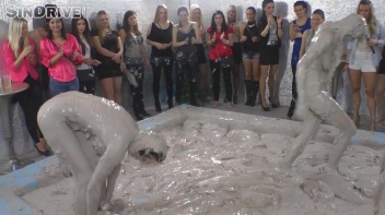 Muddy Wrestling: Real Sisters Showdown: Sheila Cooper vs. Lili Bluberry Screencap 90 on www.sinx.com