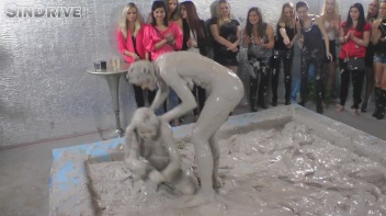 Muddy Wrestling: Real Sisters Showdown: Sheila Cooper vs. Lili Bluberry Screencap 93 on www.sinx.com