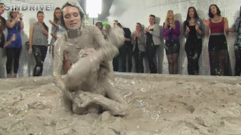 Muddy Wrestling: Real Sisters Showdown: Sheila Cooper vs. Lili Bluberry Screencap 98 on www.sinx.com