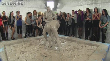 Muddy Wrestling: Real Sisters Showdown: Sheila Cooper vs. Lili Bluberry Screencap 58 on www.sinx.com