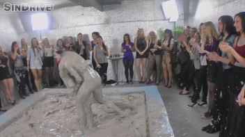 Muddy Wrestling: Real Sisters Showdown: Sheila Cooper vs. Lili Bluberry Screencap 62 on www.sinx.com