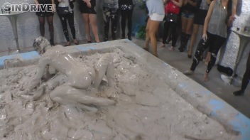 Muddy Wrestling: Real Sisters Showdown: Sheila Cooper vs. Lili Bluberry Screencap 65 on www.sinx.com