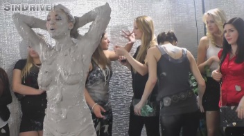 Muddy Wrestling: Real Sisters Showdown: Sheila Cooper vs. Lili Bluberry Screencap 74 on www.sinx.com