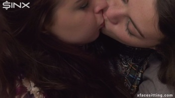 Cute Brunette Orgasms While Face Sitting Bestie Screencap 57 on www.sinx.com