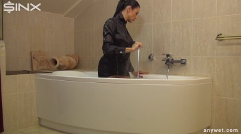 Stroking Her Kitty Clean In The Shower Screencap 28 on www.sinx.com