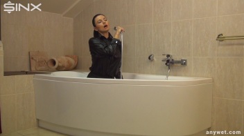 Stroking Her Kitty Clean In The Shower Screencap 29 on www.sinx.com