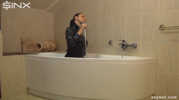 Stroking Her Kitty Clean In The Shower Screencap 32 on www.sinx.com