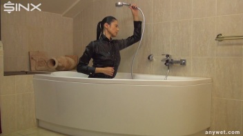 Stroking Her Kitty Clean In The Shower Screencap 39 on www.sinx.com