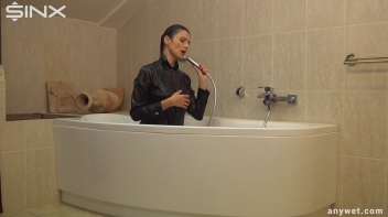 Stroking Her Kitty Clean In The Shower Screencap 46 on www.sinx.com