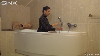 Stroking Her Kitty Clean In The Shower Screencap 53 on www.sinx.com