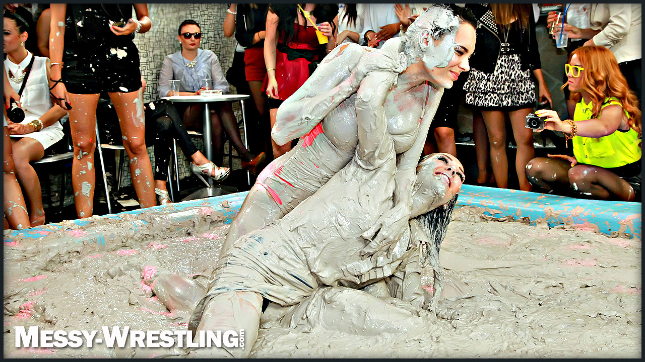 Messy Wrestling: Different Styles Go Wild In The Mud - It's All One Big Mess In The End! on www.sinx.com