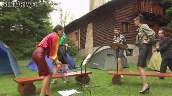 Band Camp Cuties Play The Skin Flute Under Golden Showers Galore Screencap 6 on www.sinx.com