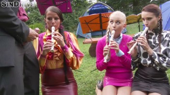 Band Camp Cuties Play The Skin Flute Under Golden Showers Galore Screencap 28 on www.sinx.com