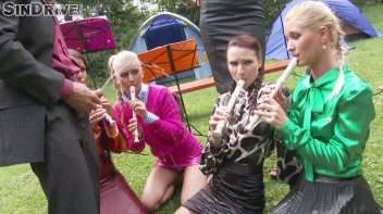 Band Camp Cuties Play The Skin Flute Under Golden Showers Galore Screencap 31 on www.sinx.com