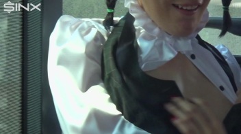 Naughty Schoolgirls Finger Each Other On The Bus Screencap 30 on www.sinx.com