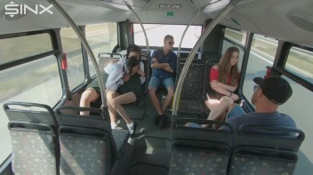 Naughty Schoolgirls Finger Each Other On The Bus Screencap 48 on www.sinx.com