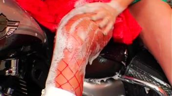 Bike Wash Beauties Screencap 23 on www.sinx.com