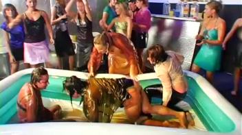 Catfight Oil Fight! Screencap 39 on www.sinx.com