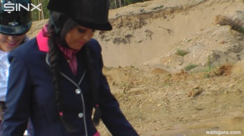 Muddy Catfight Leaves Stable Girls Wet And Messy Screencap 13 on www.sinx.com