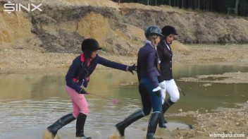 Muddy Catfight Leaves Stable Girls Wet And Messy Screencap 19 on www.sinx.com