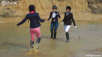 Muddy Catfight Leaves Stable Girls Wet And Messy Screencap 25 on www.sinx.com