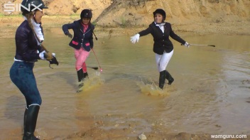 Muddy Catfight Leaves Stable Girls Wet And Messy Screencap 33 on www.sinx.com