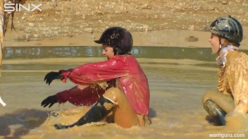 Muddy Catfight Leaves Stable Girls Wet And Messy Screencap 68 on www.sinx.com