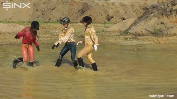 Muddy Catfight Leaves Stable Girls Wet And Messy Screencap 75 on www.sinx.com
