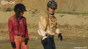 Muddy Catfight Leaves Stable Girls Wet And Messy Screencap 76 on www.sinx.com