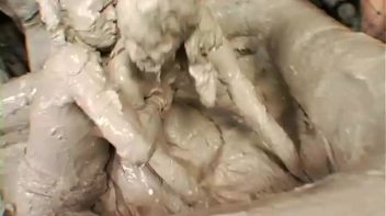 Two Dozen Babes Cheer On The Mud Fight Screencap 44 on www.sinx.com