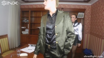 A Catfight In The Office Caught On Tape Screencap 6 on www.sinx.com