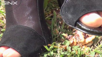 Black Haired Vixen's Trampling Addiction Screencap 32 on www.sinx.com