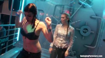 After Work Orgy Rampage Part 3 - Lesbo Cam Screencap 106 on www.sinx.com