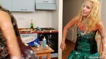 Anniversary Party Food Fight Screencap 80 on www.sinx.com