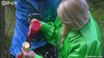 Angry Blonde Gets Wet and Messy Revenge - Cam 1 Screencap 55 on www.sinx.com