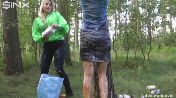 Angry Blonde Gets Wet and Messy Revenge - Cam 1 Screencap 70 on www.sinx.com