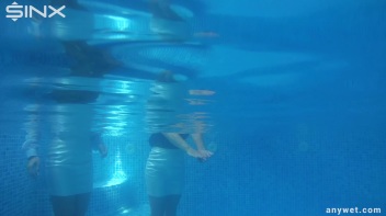 Underwater Frolicks For Sexy Best Friends Screencap 29 on www.sinx.com