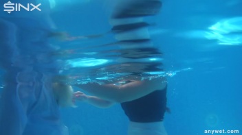 Underwater Frolicks For Sexy Best Friends Screencap 42 on www.sinx.com