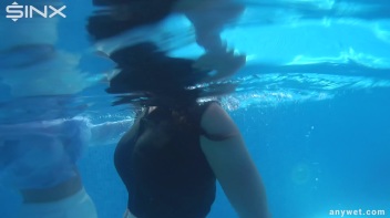Underwater Frolicks For Sexy Best Friends Screencap 46 on www.sinx.com