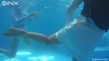 Underwater Frolicks For Sexy Best Friends Screencap 68 on www.sinx.com