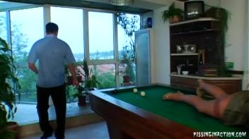 Playing Pool For All The Piss Screencap 86 on www.sinx.com