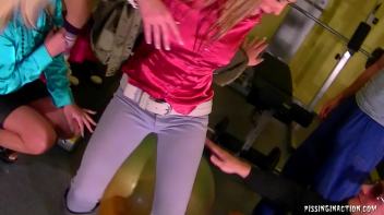 The Cool Crew Really Gets This Workout Going! Screencap 27 on www.sinx.com
