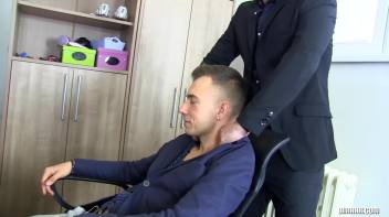 Bisexual tension on the work floor Screencap 8 on www.sinx.com