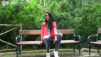 Exotic Hottie Pisses Herself In The Park - Cam 2 Screencap 24 on www.sinx.com