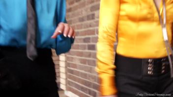 Golden Shower Those Bloused Up Beauties Screencap 3 on www.sinx.com