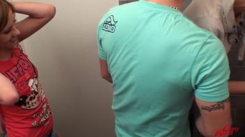 Piss And Fist Play In The Lady's Room Screencap 6 on www.sinx.com