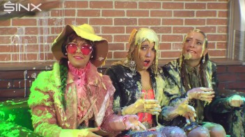 Cream Flans Make The Party Even Messier! Screencap 52 on www.sinx.com